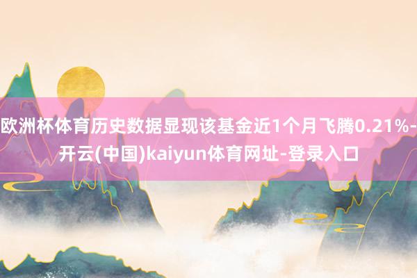 欧洲杯体育历史数据显现该基金近1个月飞腾0.21%-开云(中国)kaiyun体育网址-登录入口